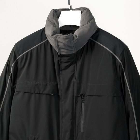 Prada Gore-Tex Black & Grey Down-Filled Winter Jacket - Picture 3 of 16